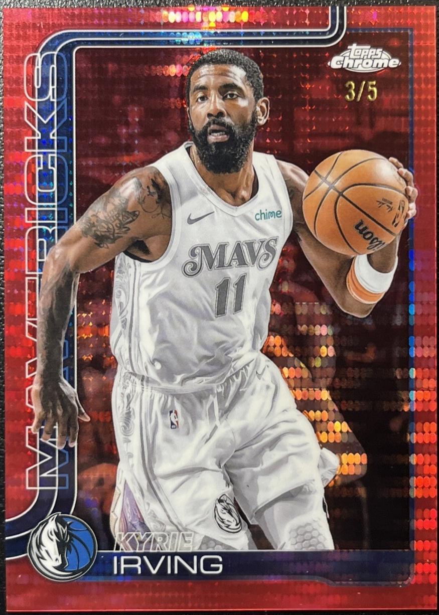 Kyrie Irving [Pulsar Red Refractor] #40