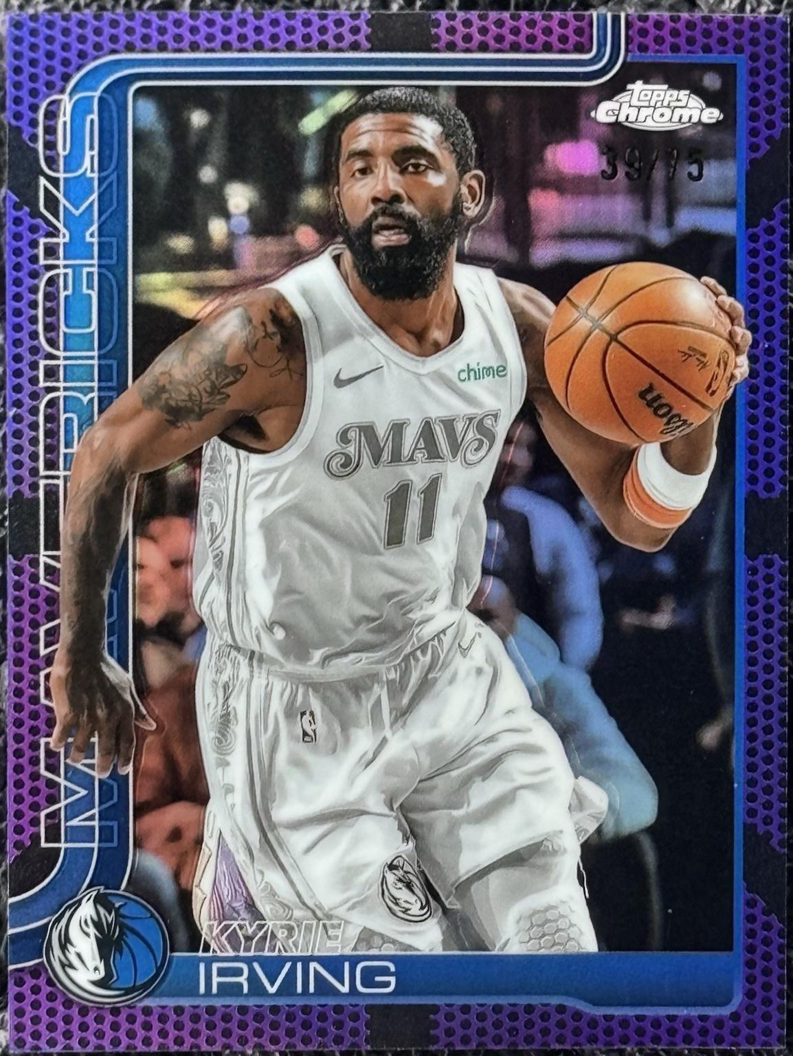 Kyrie Irving [Purple Basketball Refractor] #40