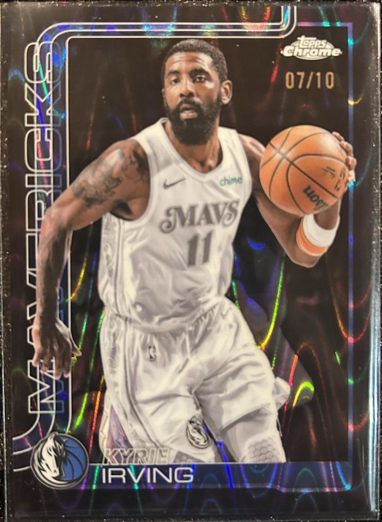 Kyrie Irving [RayWave Black Refractor] #40
