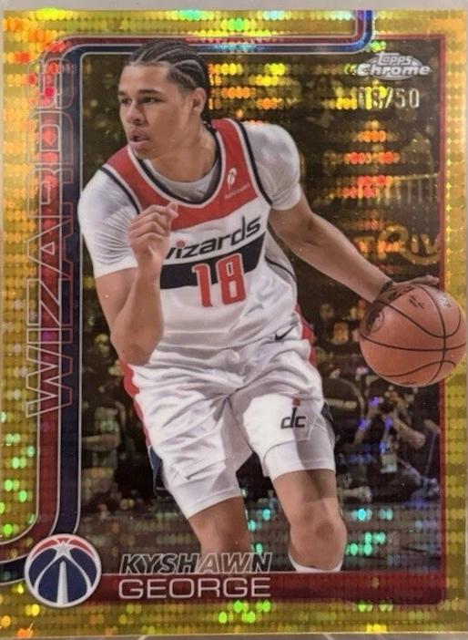 Kyshawn George [Gold Basketball Refractor] #237