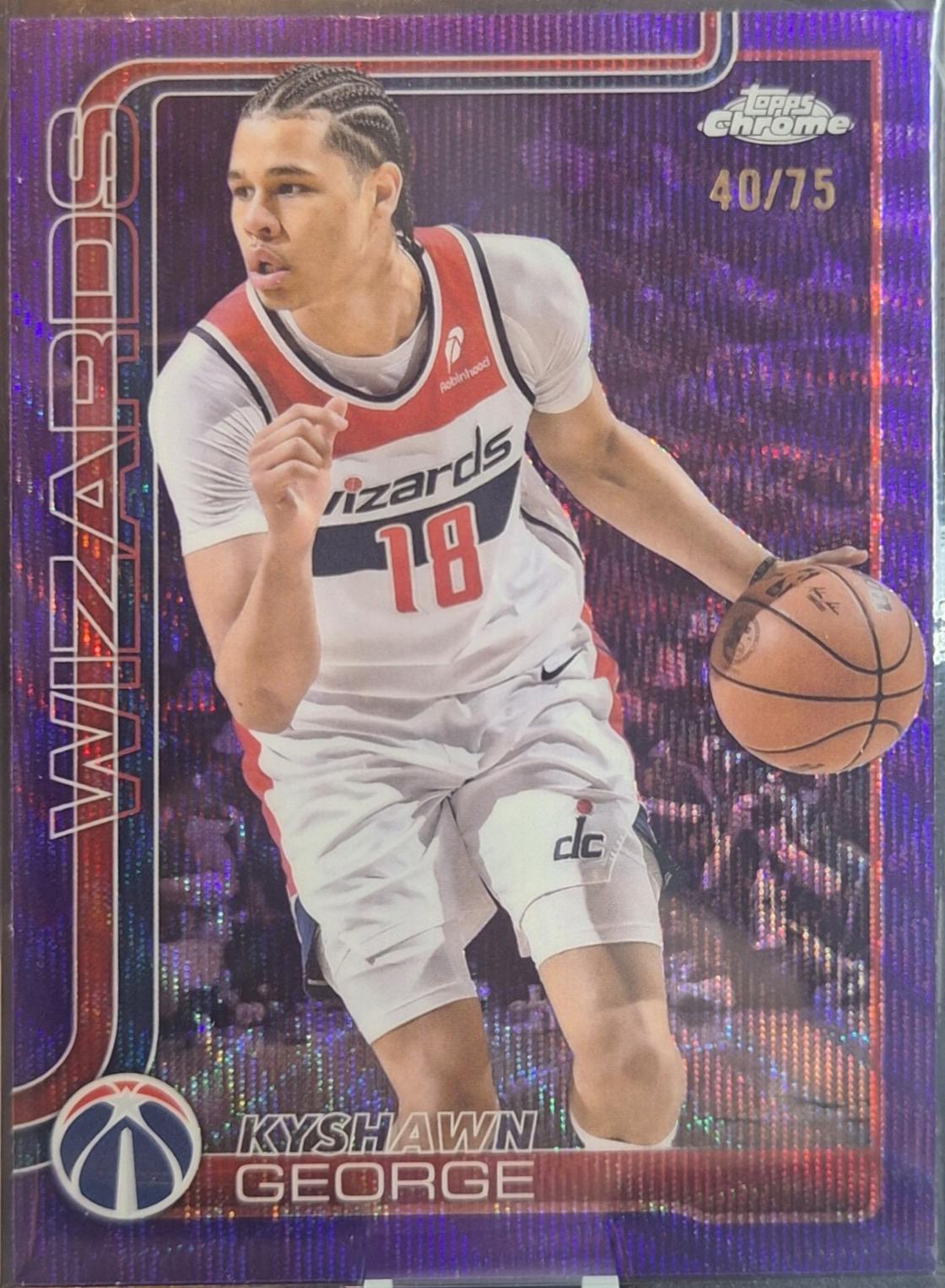 Kyshawn George [Purple Wave Refractor] #237