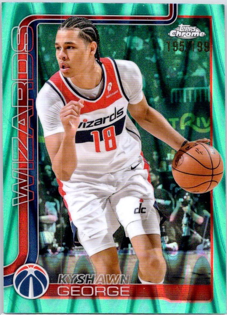 Kyshawn George [RayWave Aqua Refractor] #237