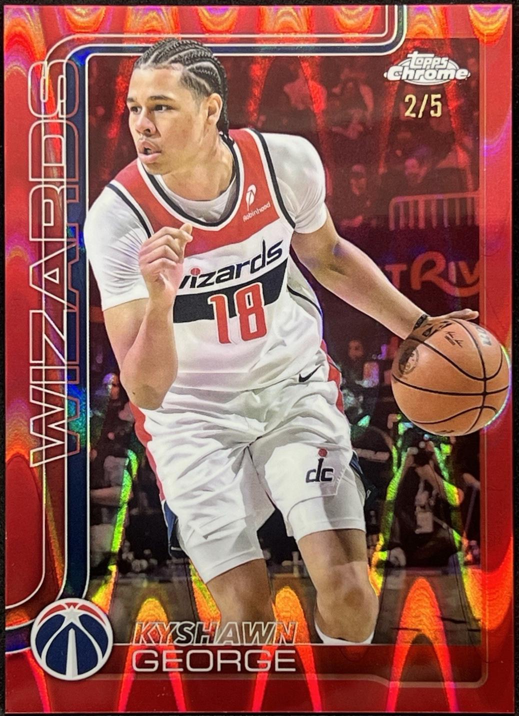 Kyshawn George [RayWave Red Refractor] #237