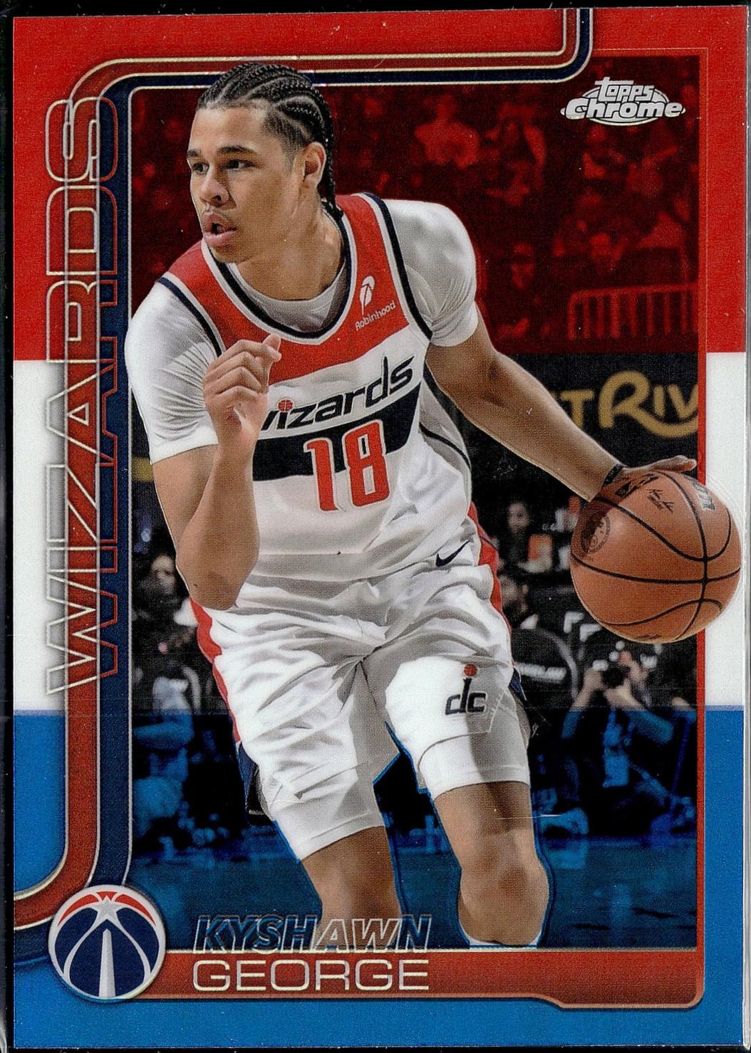 Kyshawn George [Red White Blue Refractor] #237