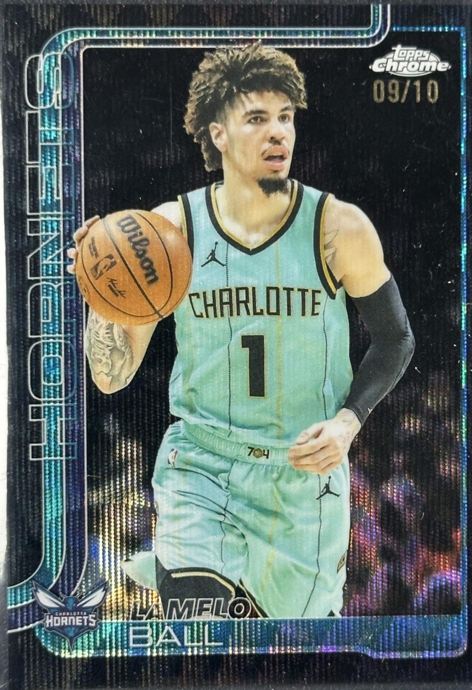 LaMelo Ball [Black Wave Refractor] #39