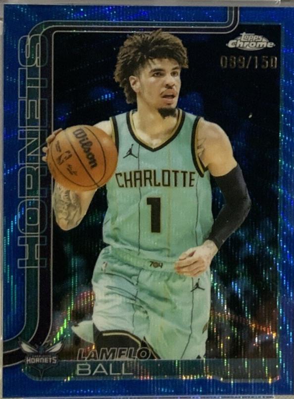 LaMelo Ball [Blue Wave Refractor] #39
