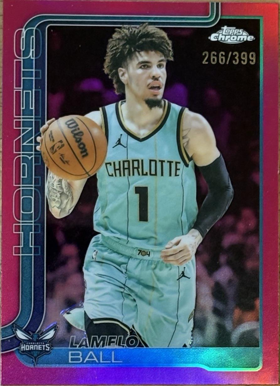 LaMelo Ball [Magenta Refractor] #39