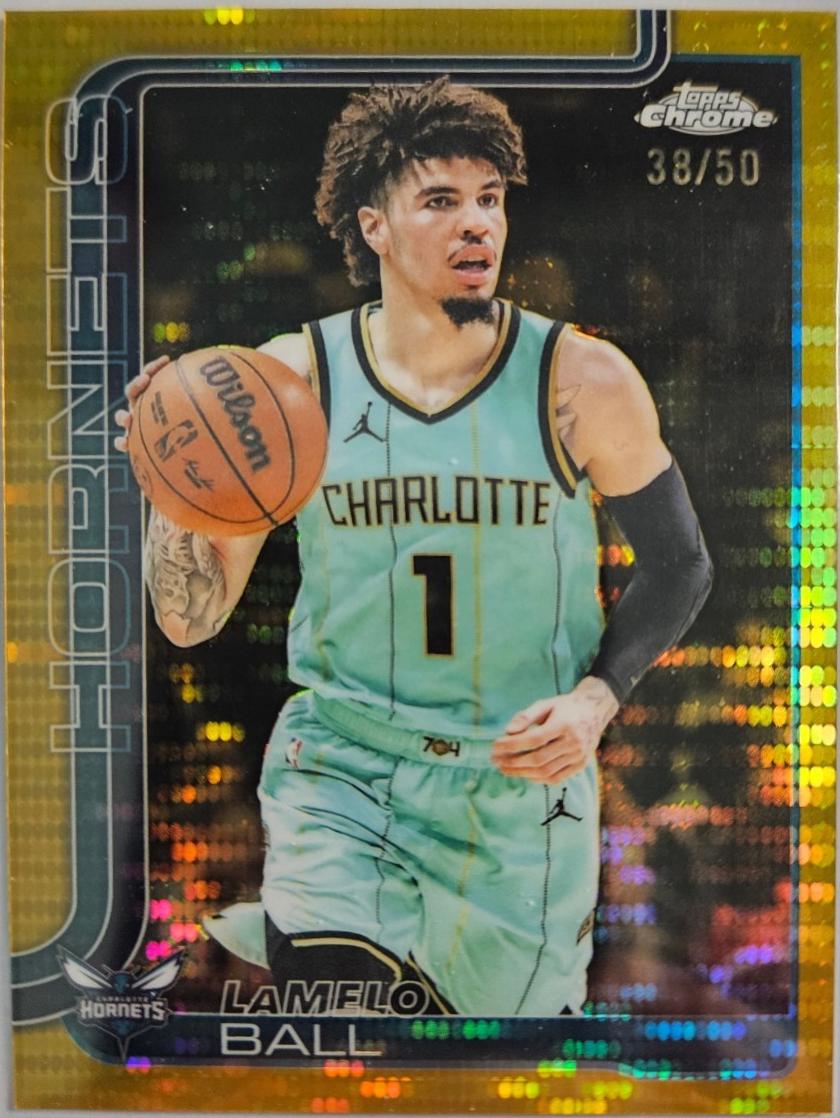 LaMelo Ball [Pulsar Gold Refractor] #39