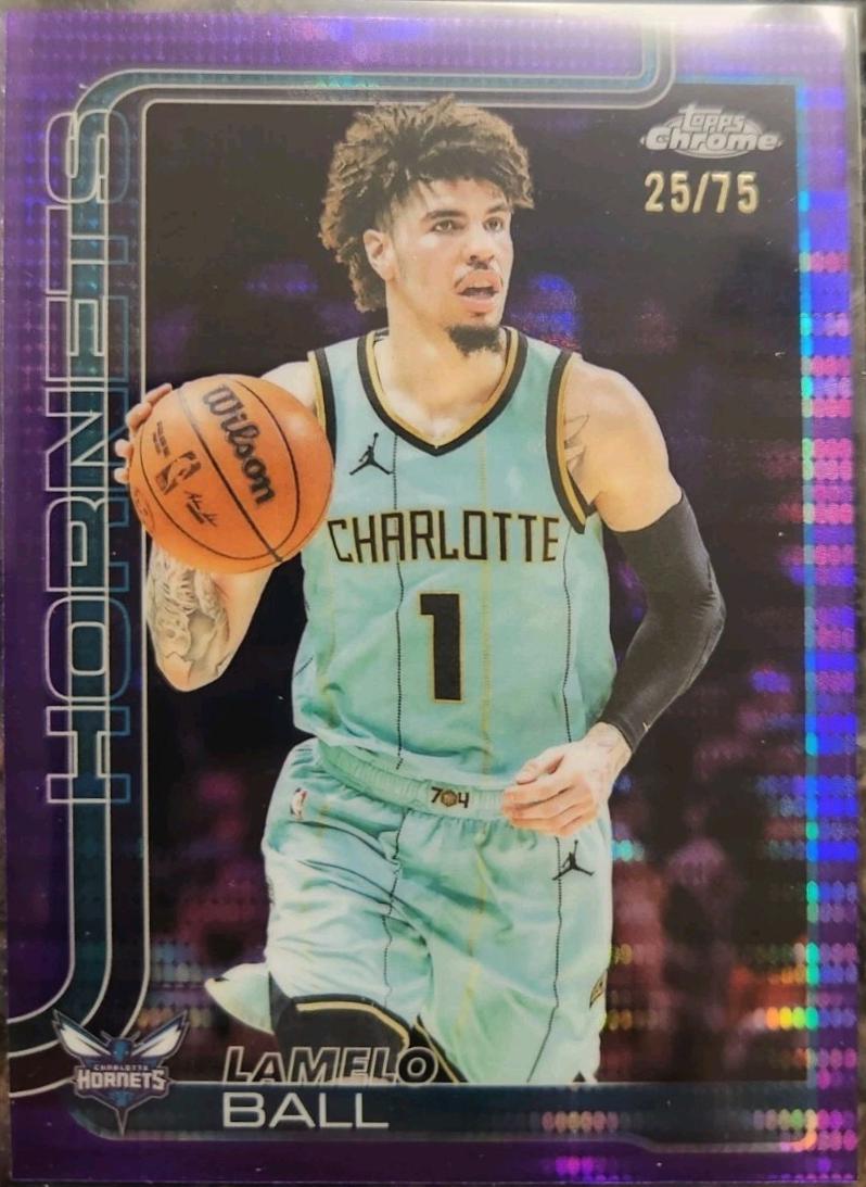 LaMelo Ball [Pulsar Purple Refractor] #39