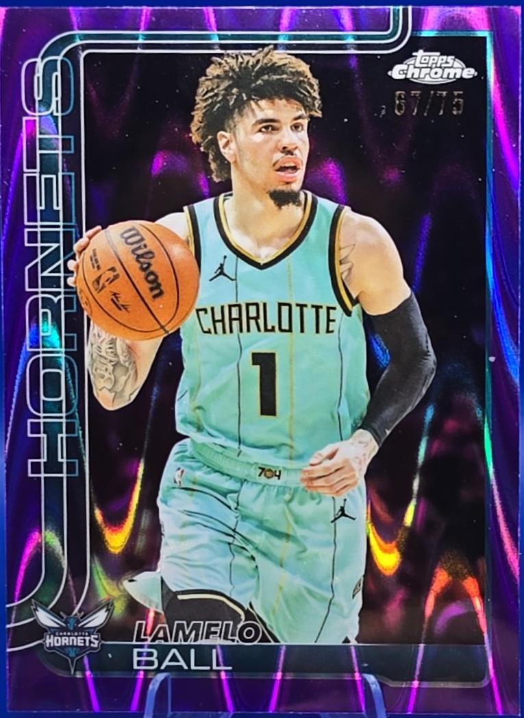 LaMelo Ball [Purple Wave Refractor] #39