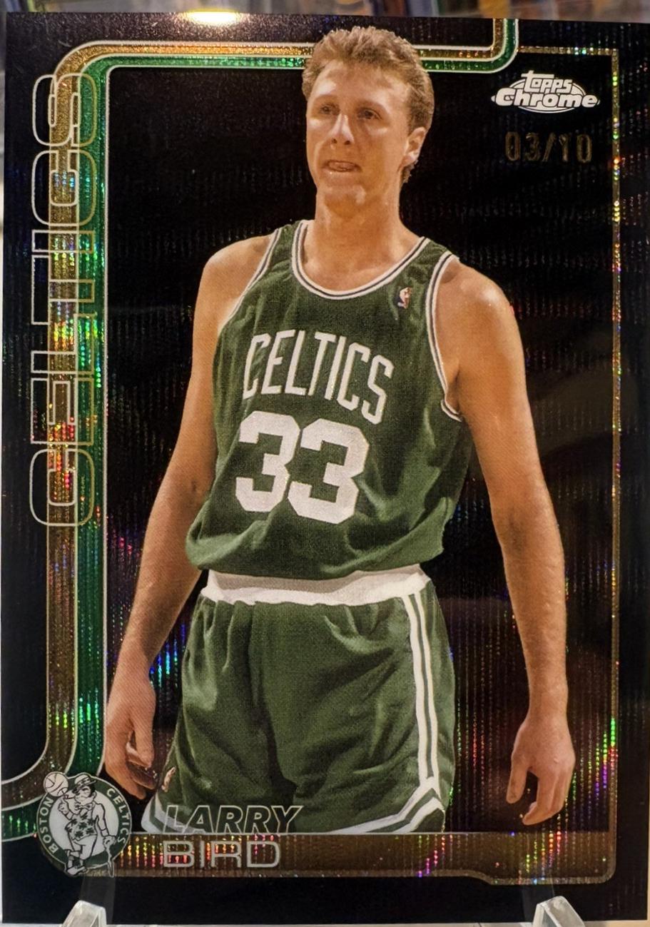 Larry Bird [Black Refractor] #243