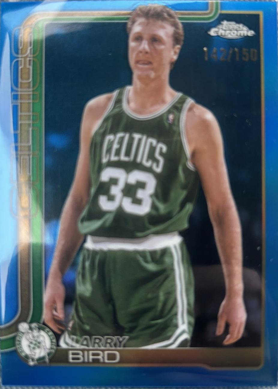 Larry Bird [Blue Refractor] #243