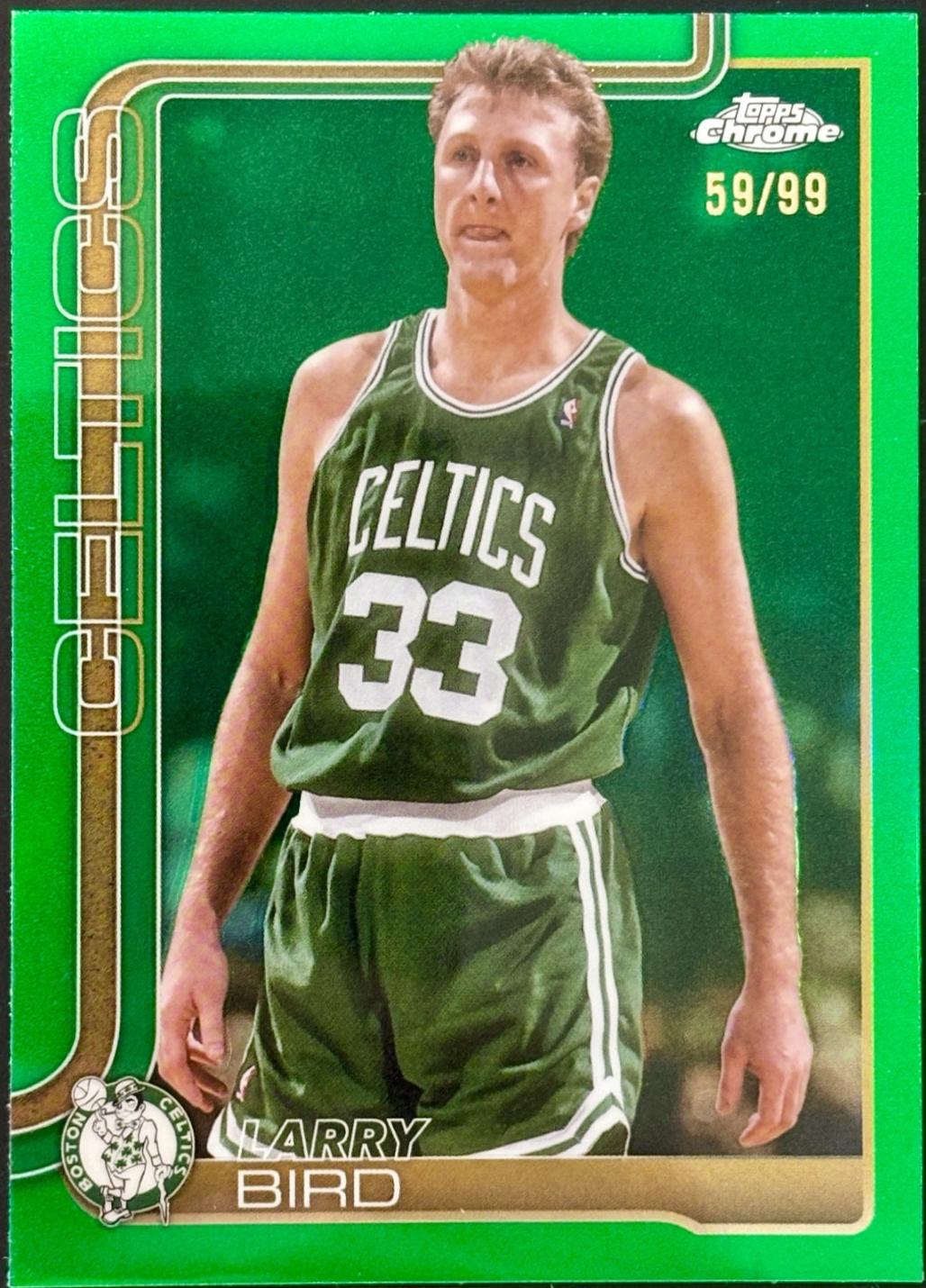 Larry Bird [Green Refractor] #243