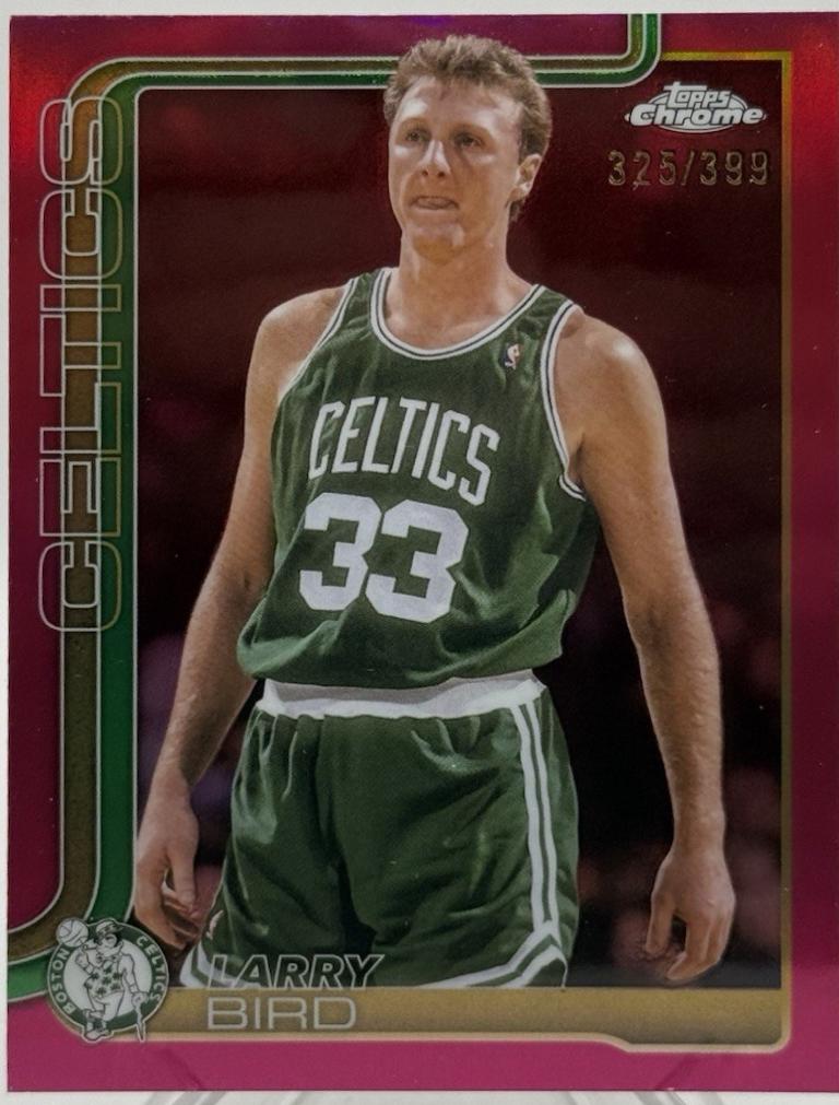 Larry Bird [Magenta Refractor] #243