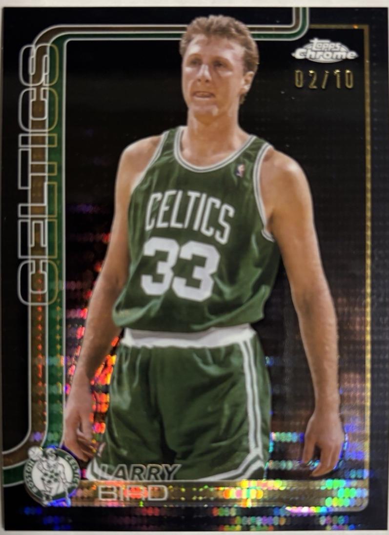 Larry Bird [Pulsar Black Refractor] #243