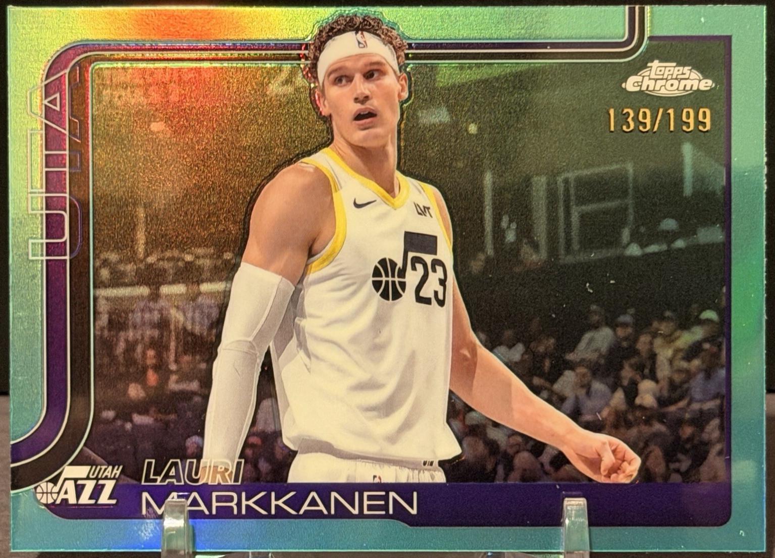 Lauri Markkanen [Teal Refractor] #238