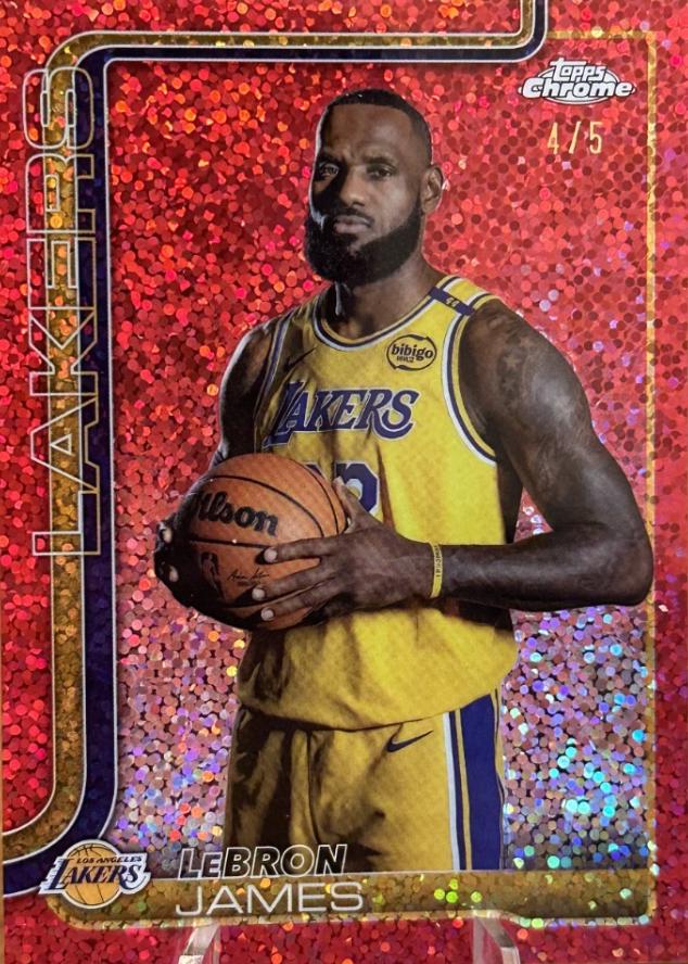 LeBron James [Red Image Variation] #127