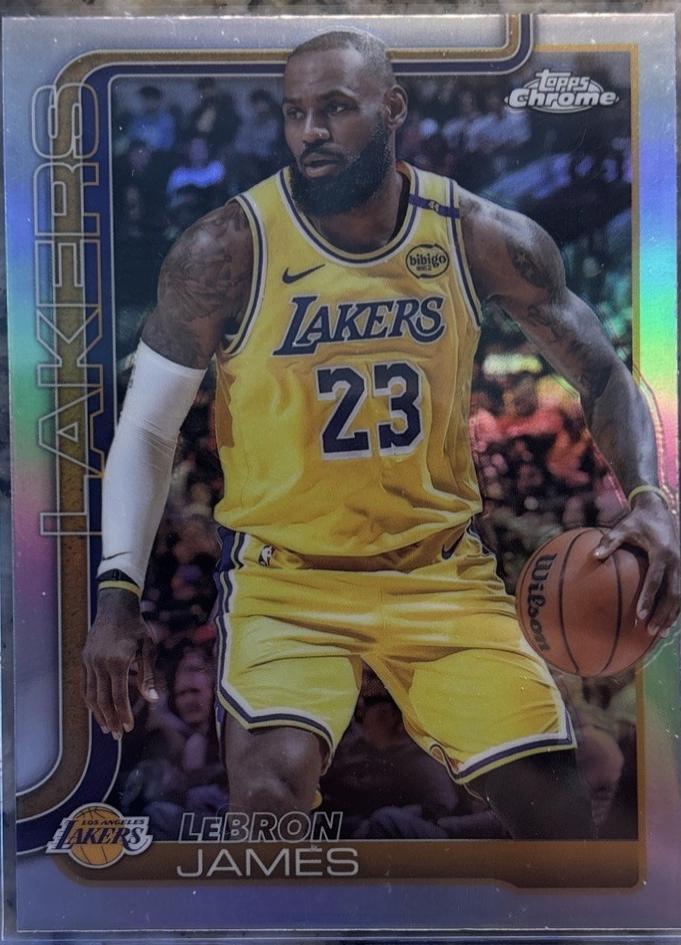 LeBron James [Silver Refractor] #127