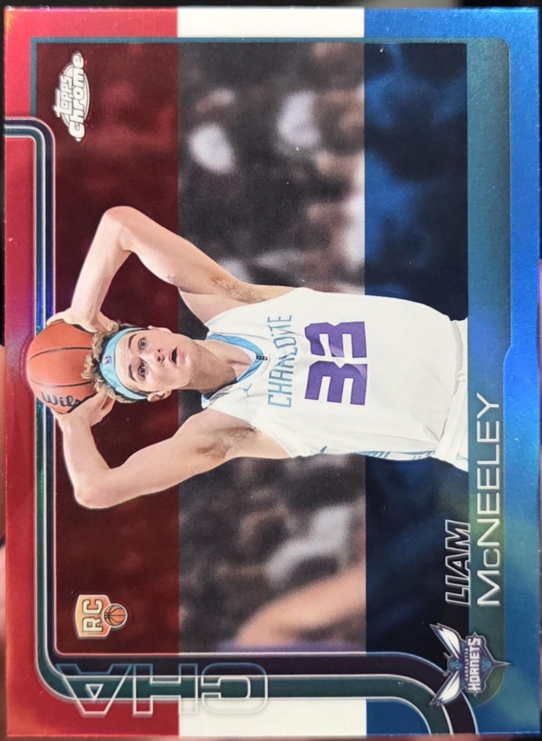 Liam McNeeley [Red White Blue Refractor] #279