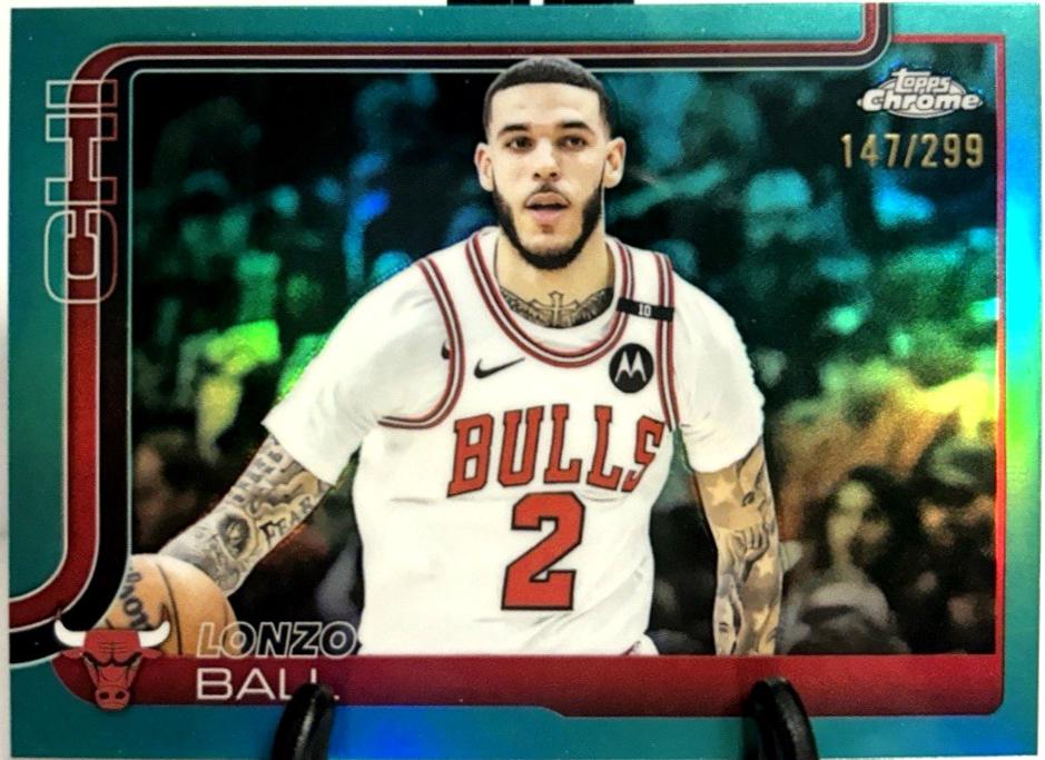 Lonzo Ball [Aqua Refractor] #38