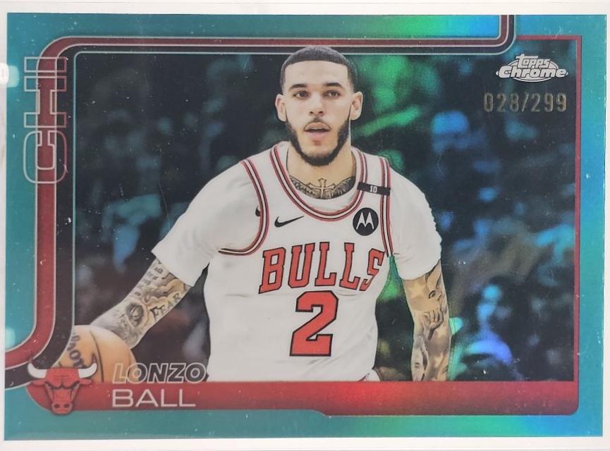 Lonzo Ball [Teal Refractor] #38