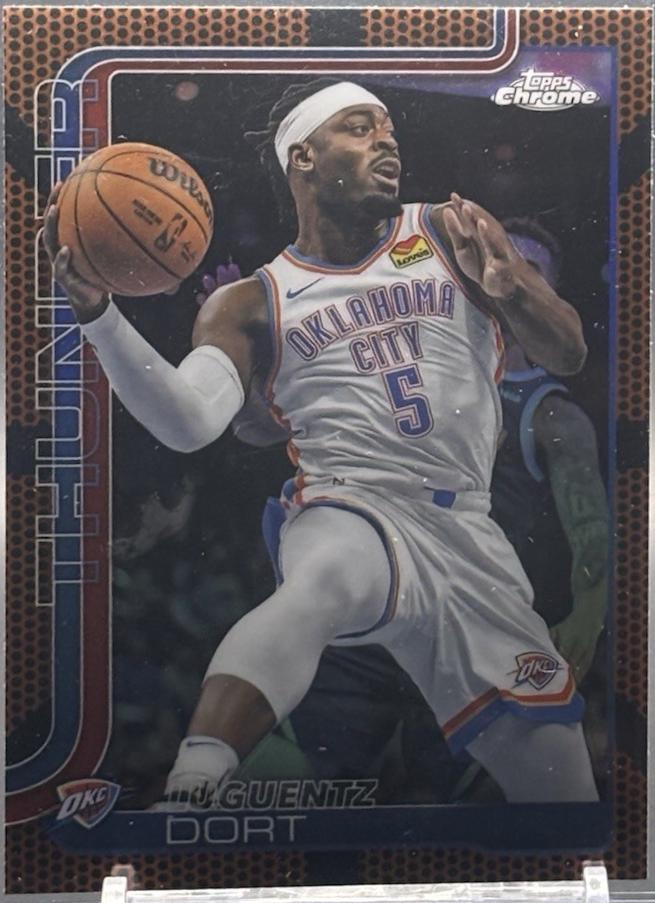 Luguentz Dort [Basketball Refractor] #177