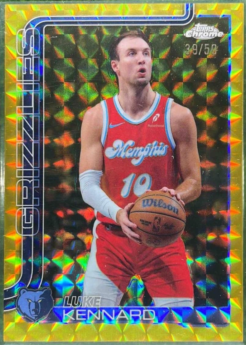 Luke Kennard [Gold Geometric Refractor] #117