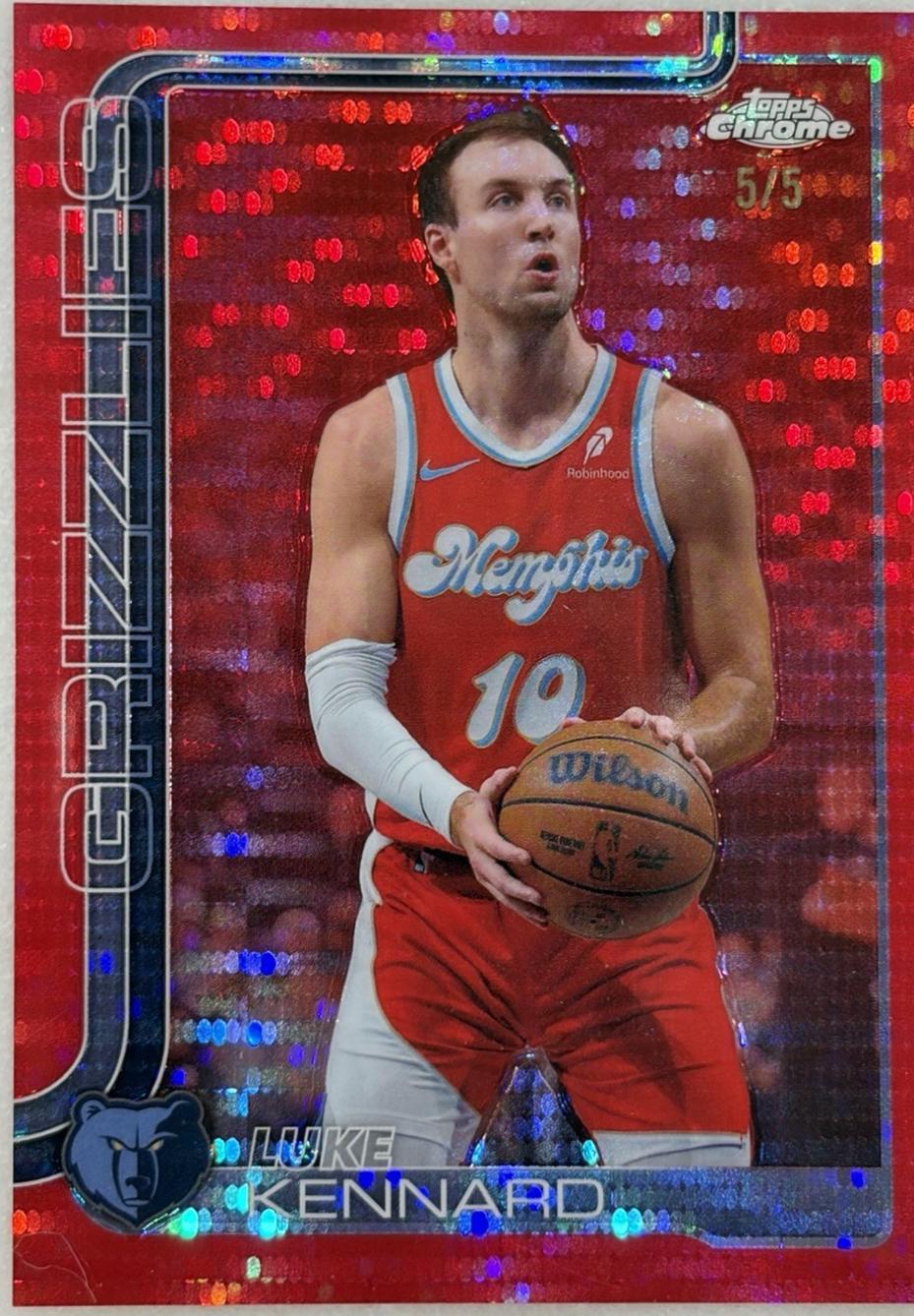 Luke Kennard [Pulsar Red Refractor] #117