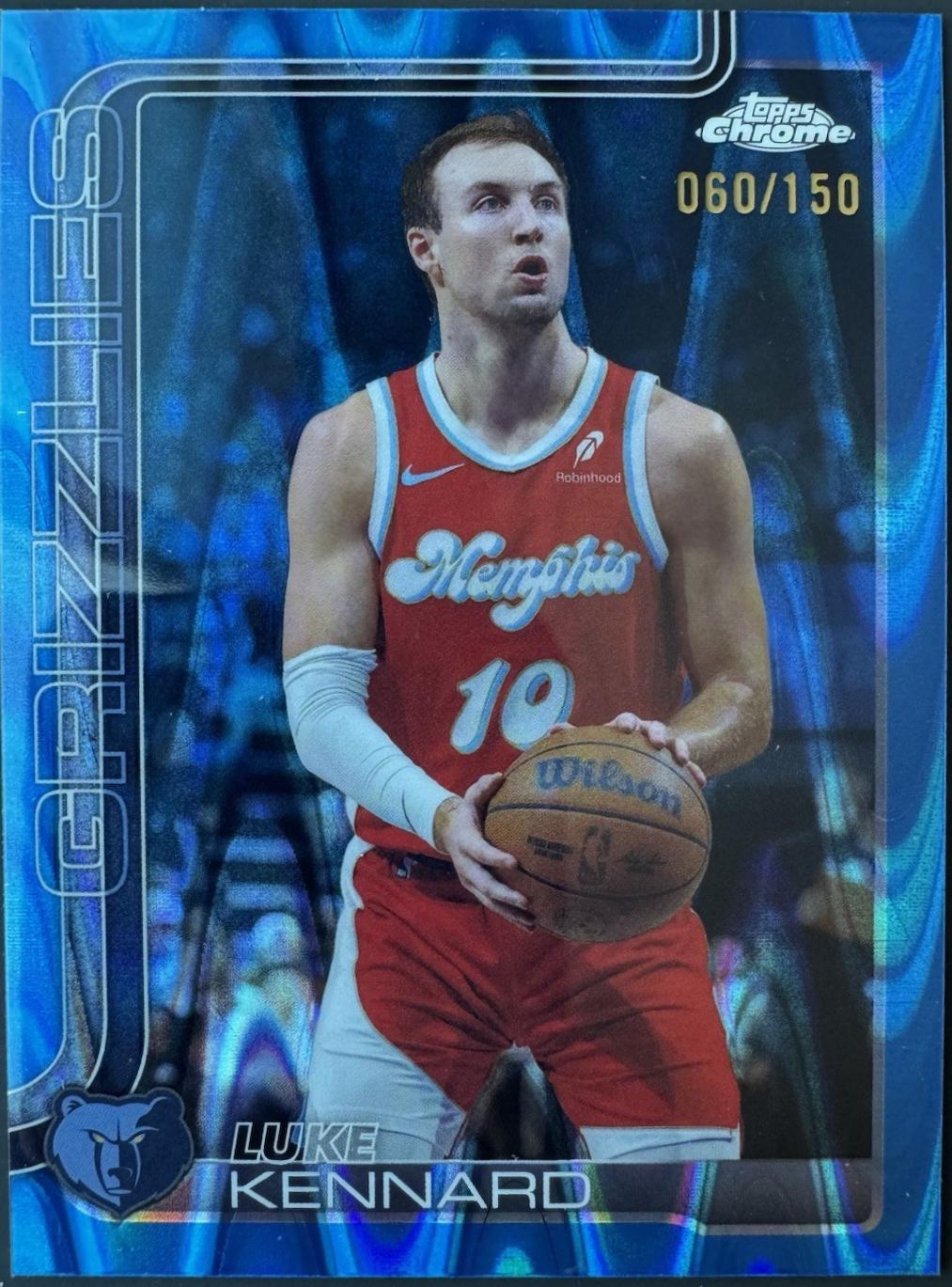 Luke Kennard [RayWave Blue Refractor] #117