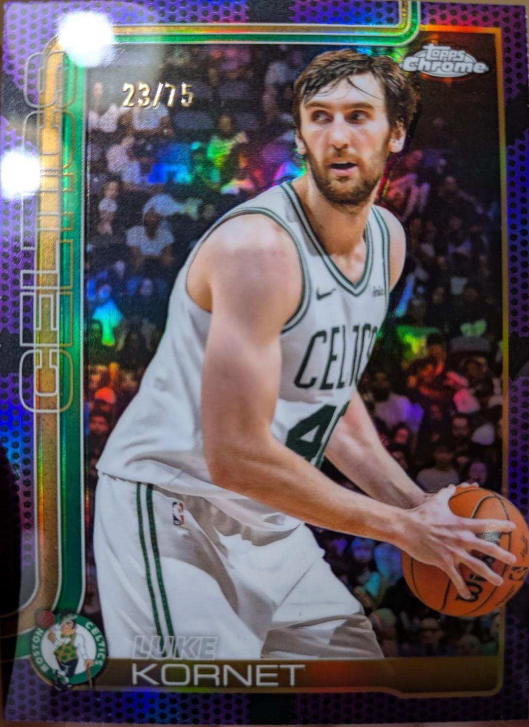 Luke Kornet [Purple Basketball Refractor] #37
