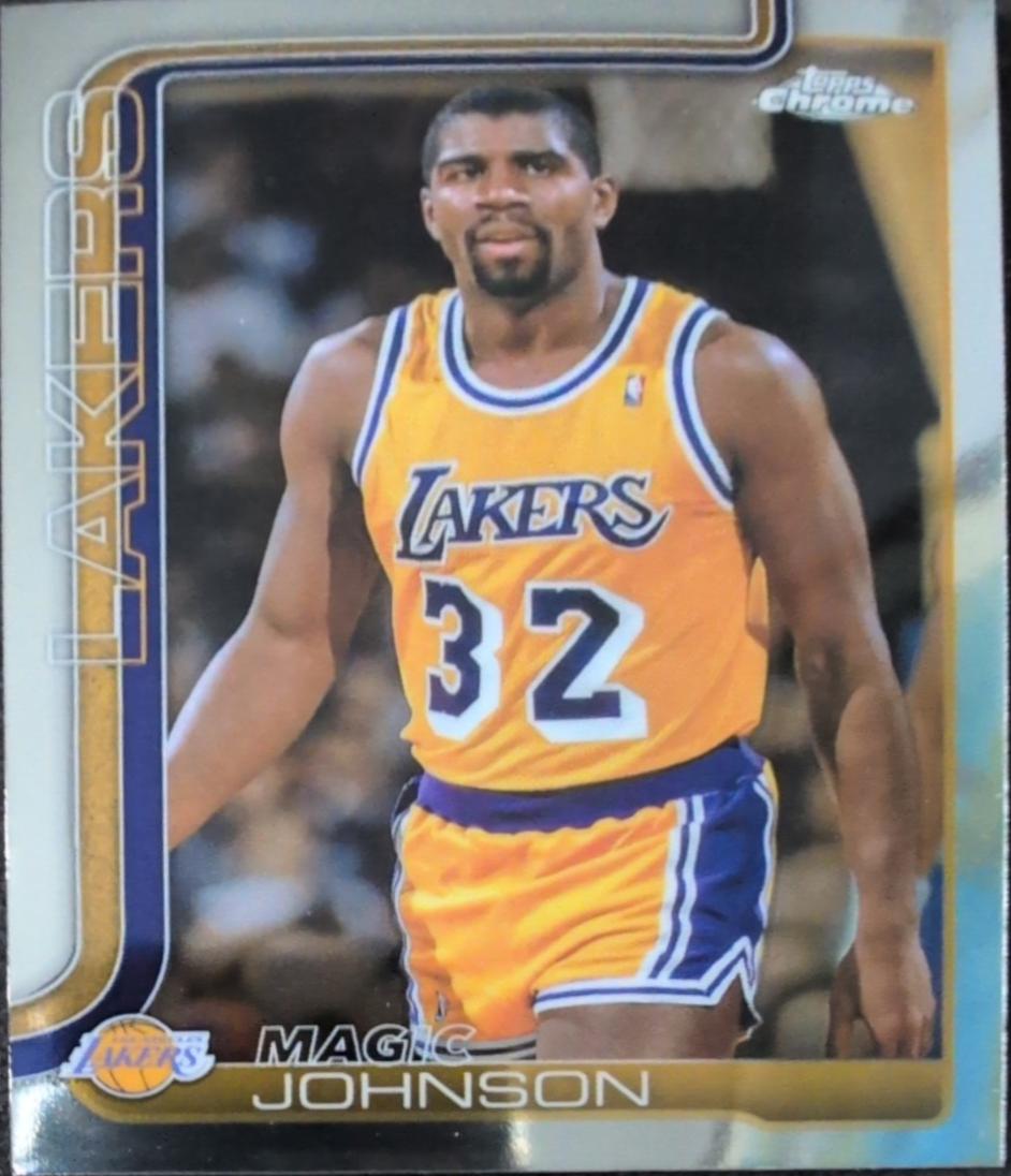 Magic Johnson [Basketball Refractor] #244