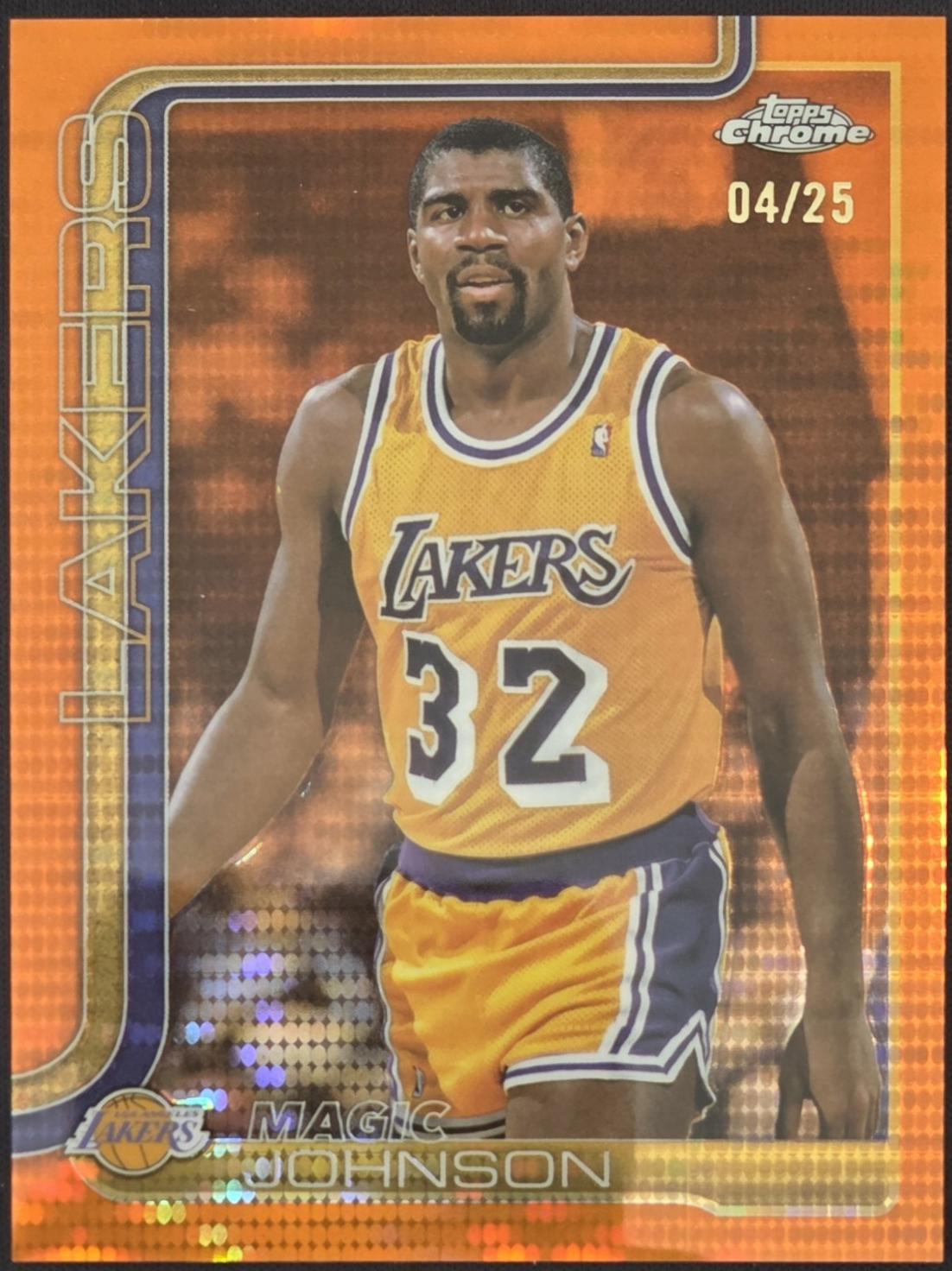 Magic Johnson [Pulsar Orange Refractor] #244