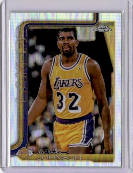 Magic Johnson [Refractor] #244
