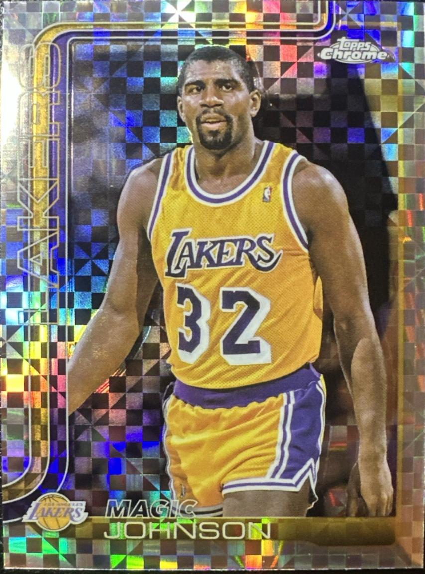Magic Johnson [X-Fractor] #244