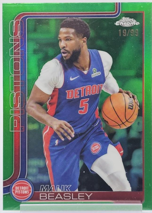 Malik Beasley [Green Refractor] #36