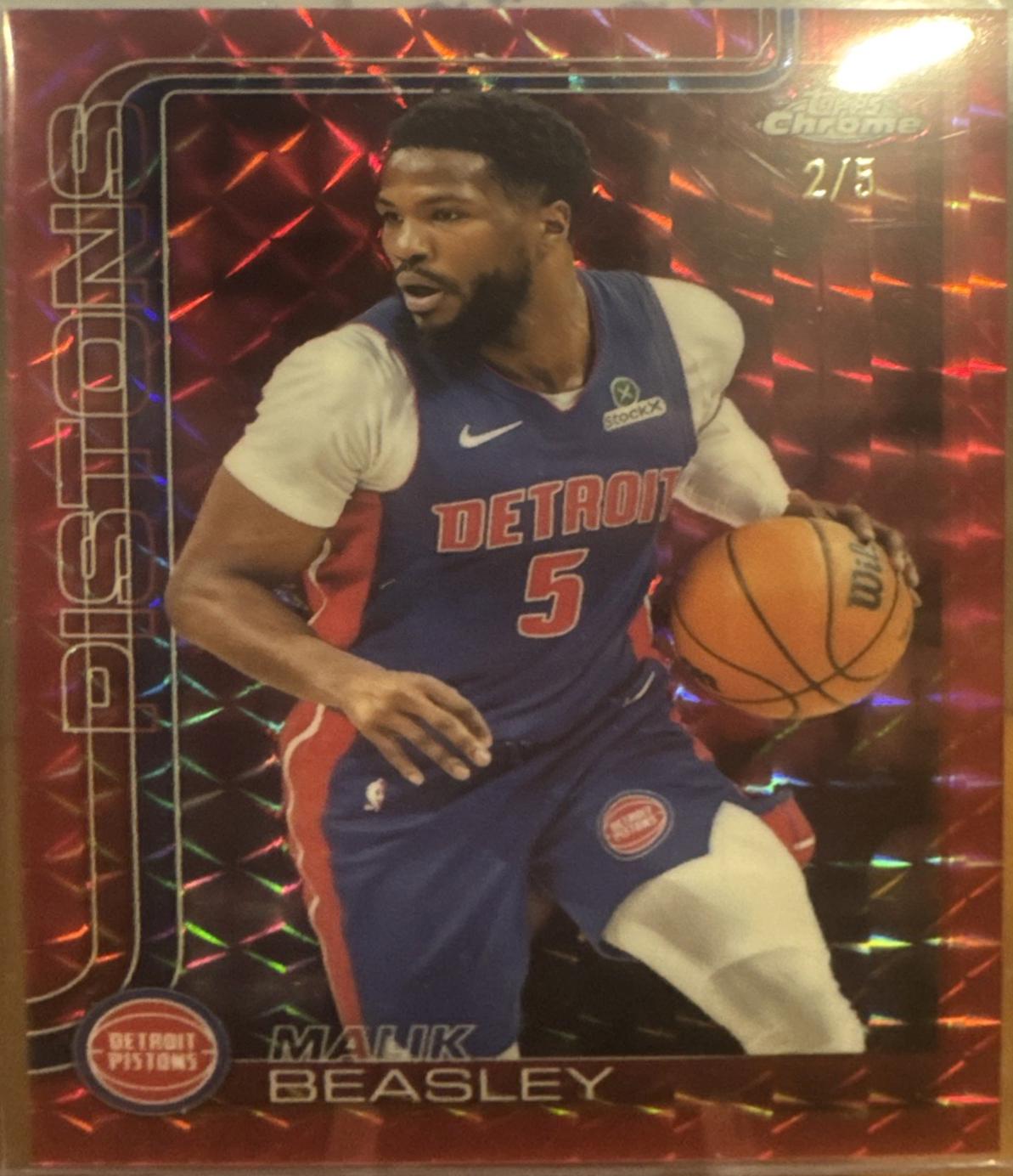 Malik Beasley [Pulsar Red Refractor] #36