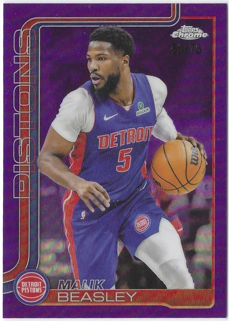 Malik Beasley [Purple Refractor] #36