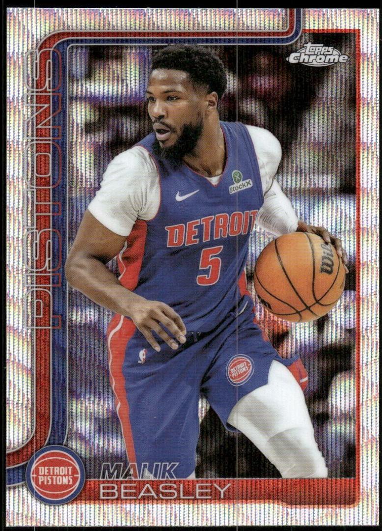Malik Beasley [Wave Refractor] #36