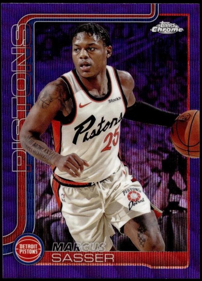 Marcus Sasser [Purple Wave Refractor] #35