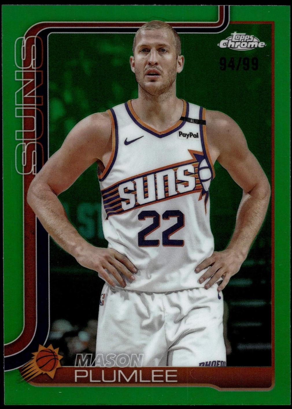 Mason Plumlee [Green Refractor] #106