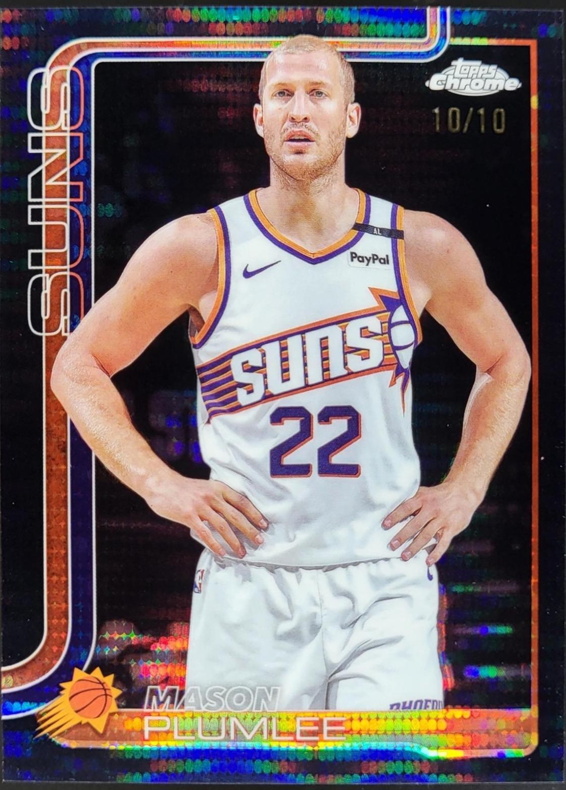Mason Plumlee [Pulsar Black Refractor] #106