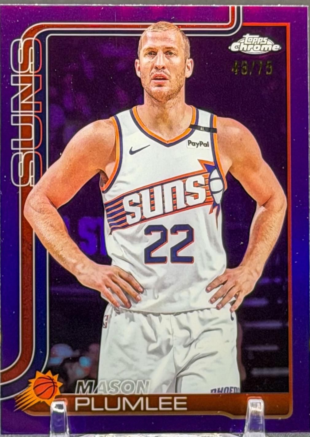 Mason Plumlee [Purple Refractor] #106