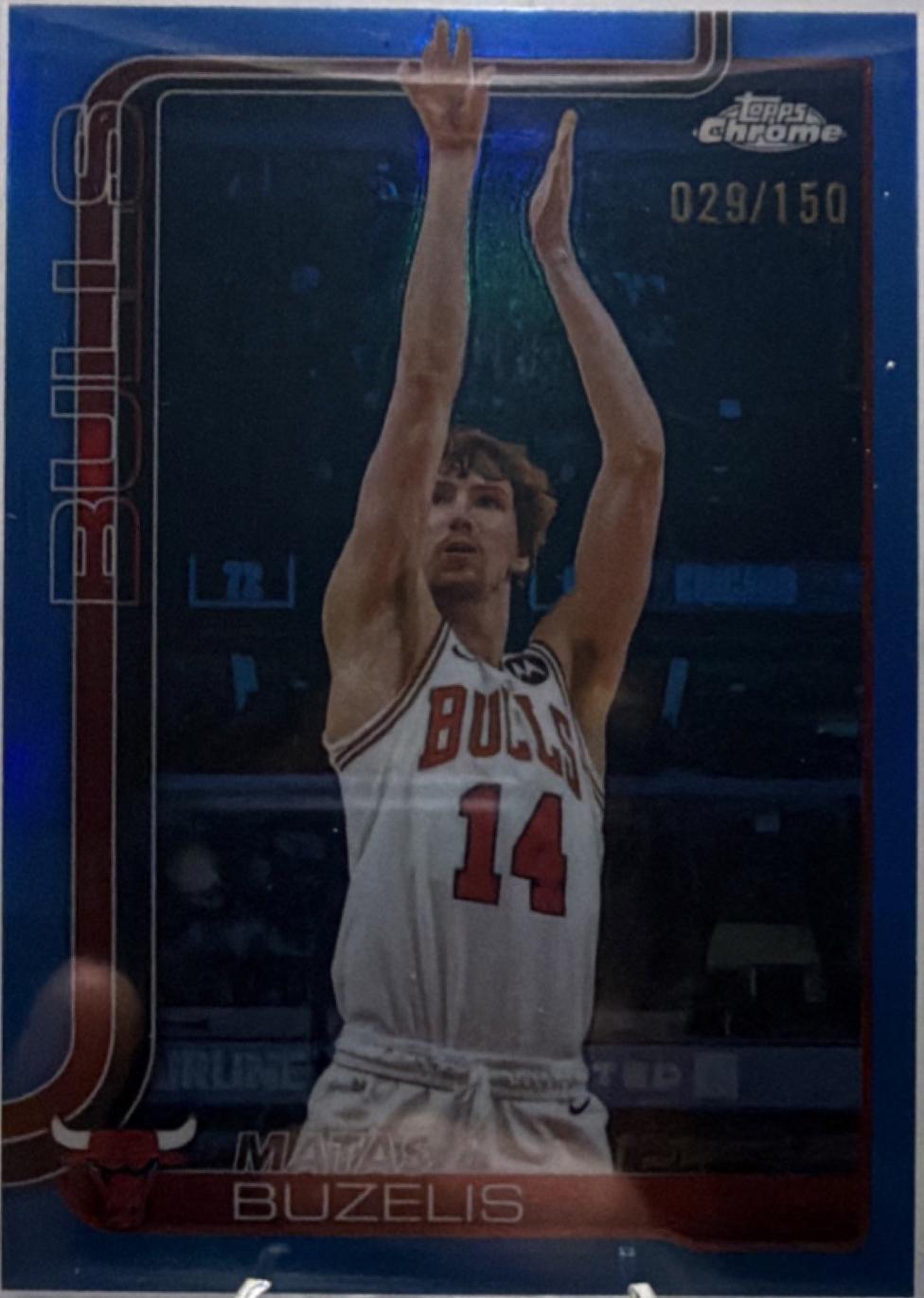 Matas Buzelis [Blue Basketball Refractor] #231