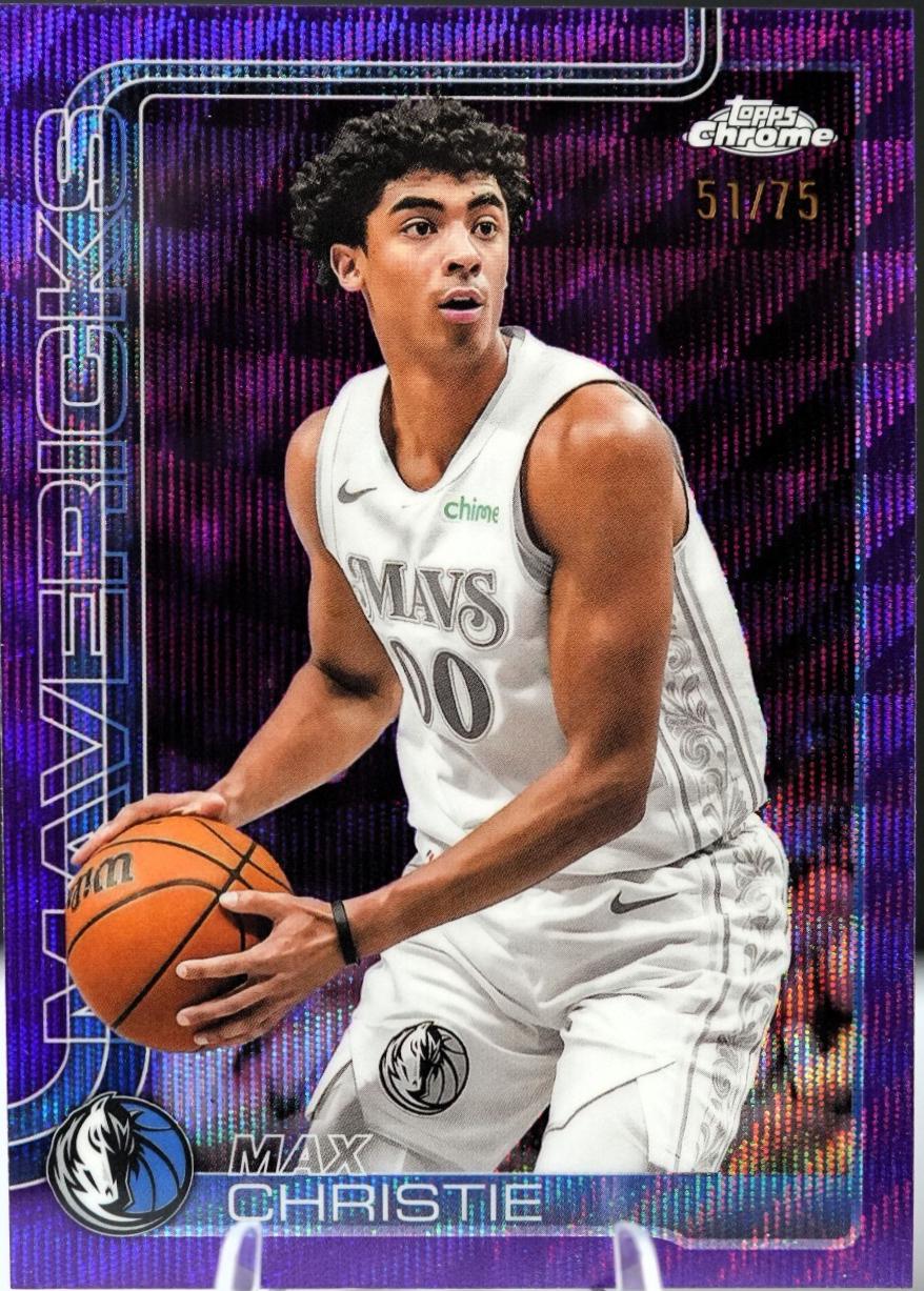 Max Christie [Purple Wave Refractor] #33