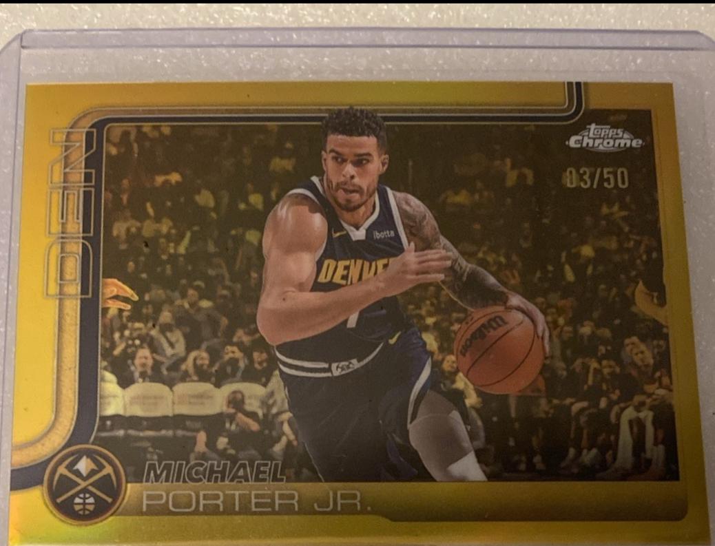 Michael Porter Jr. [Gold Refractor] #31