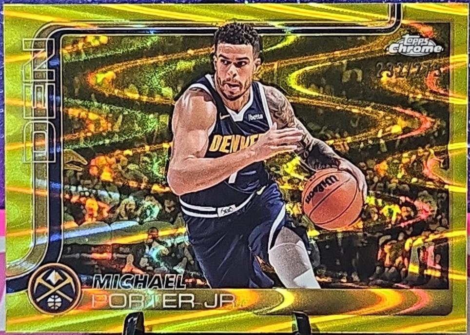 Michael Porter Jr. [RayWave Gold Refractor] #31
