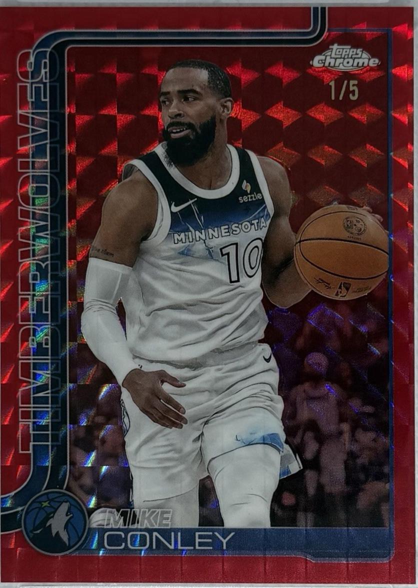Mike Conley [Red Geometric Refractor] #132