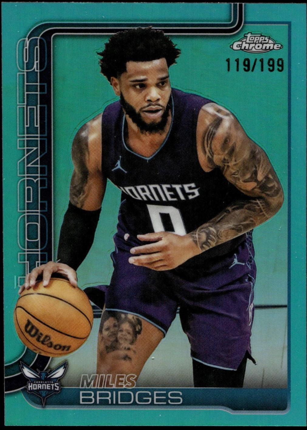 Miles Bridges [Teal Refractor] #30