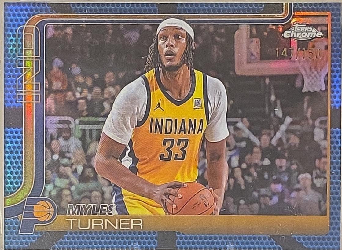 Myles Turner [Blue Refractor] #29