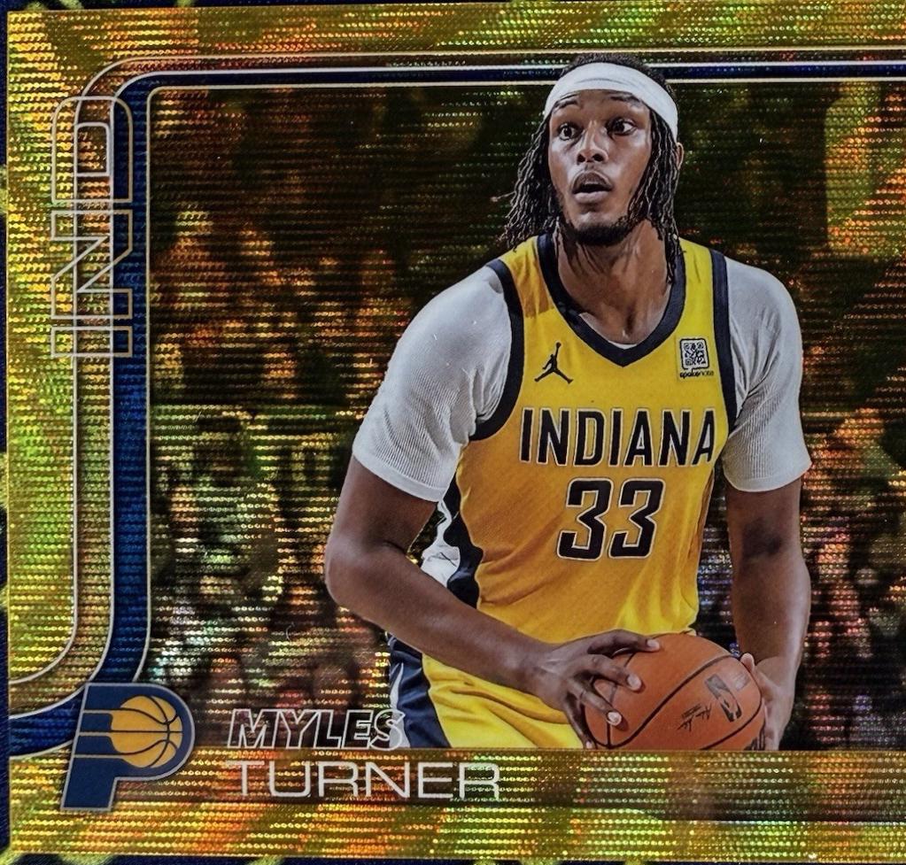 Myles Turner [Gold Wave Refractor] #29